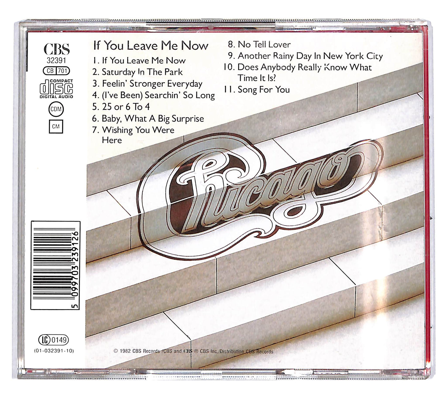 EBOND Chicago - If You Leave Me Now CD CD039230