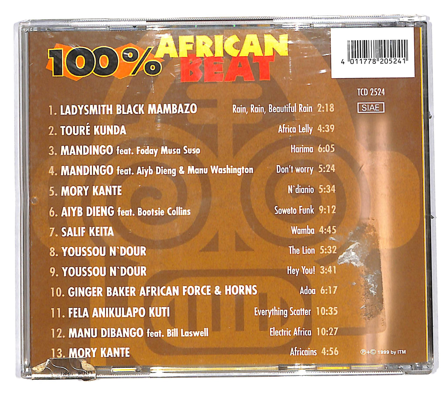 EBOND Various - 100% African Beat CD CD039238