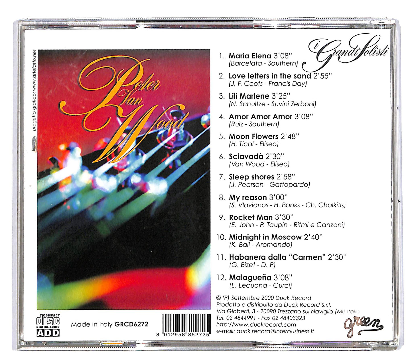 EBOND I grandi Solisti - Peter Van Wood CD CD039256