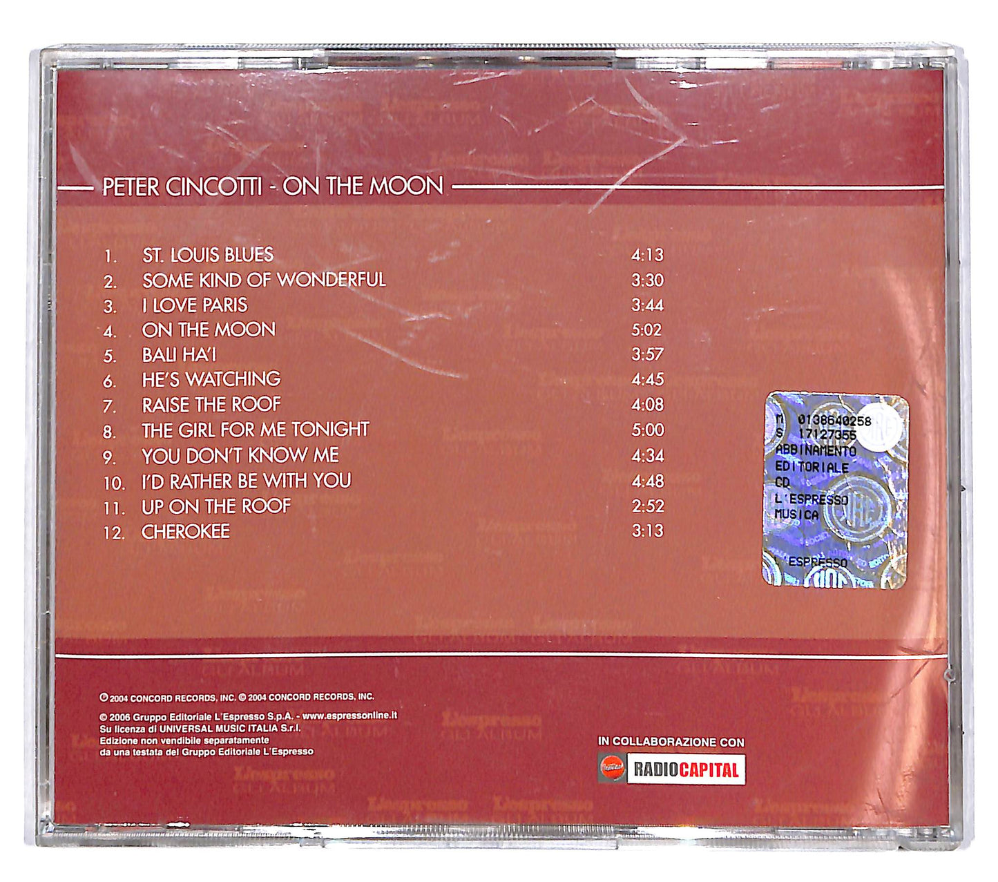 EBOND Peter Cincotti - On The Moon EDITORIALE CD CD039517