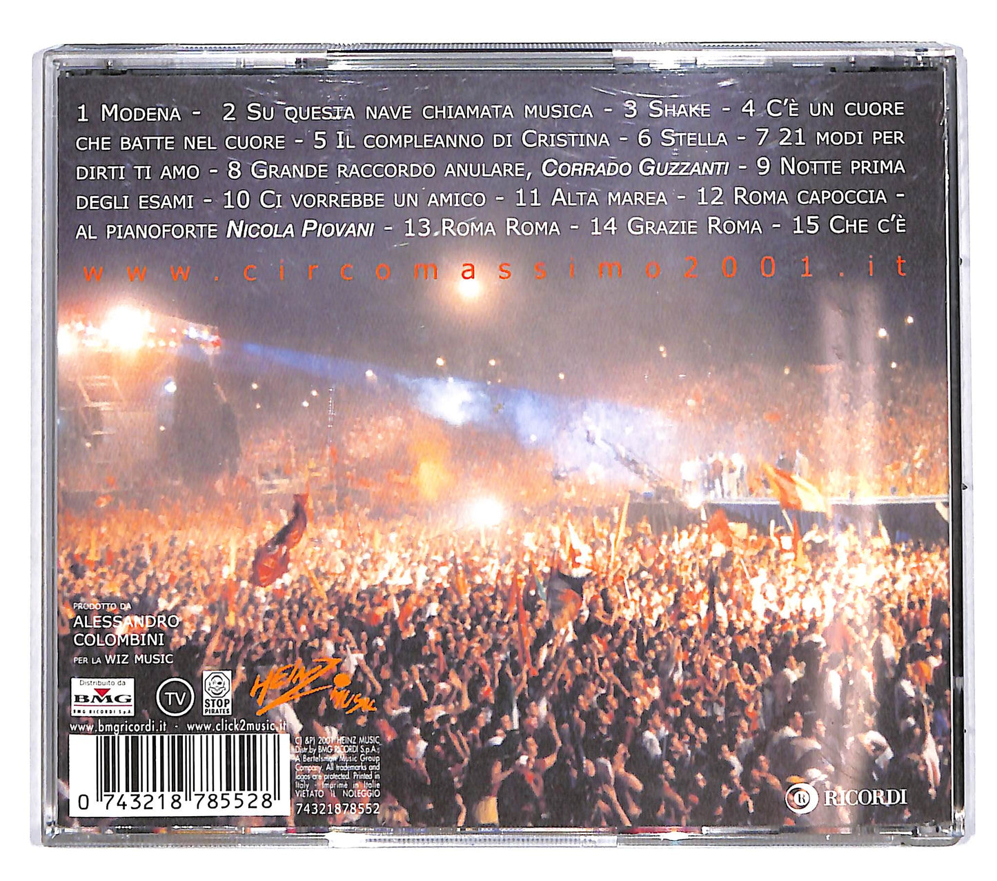 EBOND Antonello Venditti - Circo Massimo 2001 CD CD039518