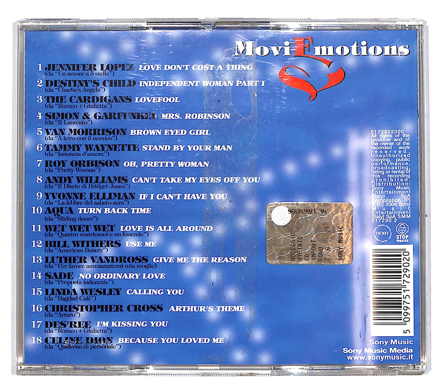 EBOND Variours - Moviemotions CD CD039536