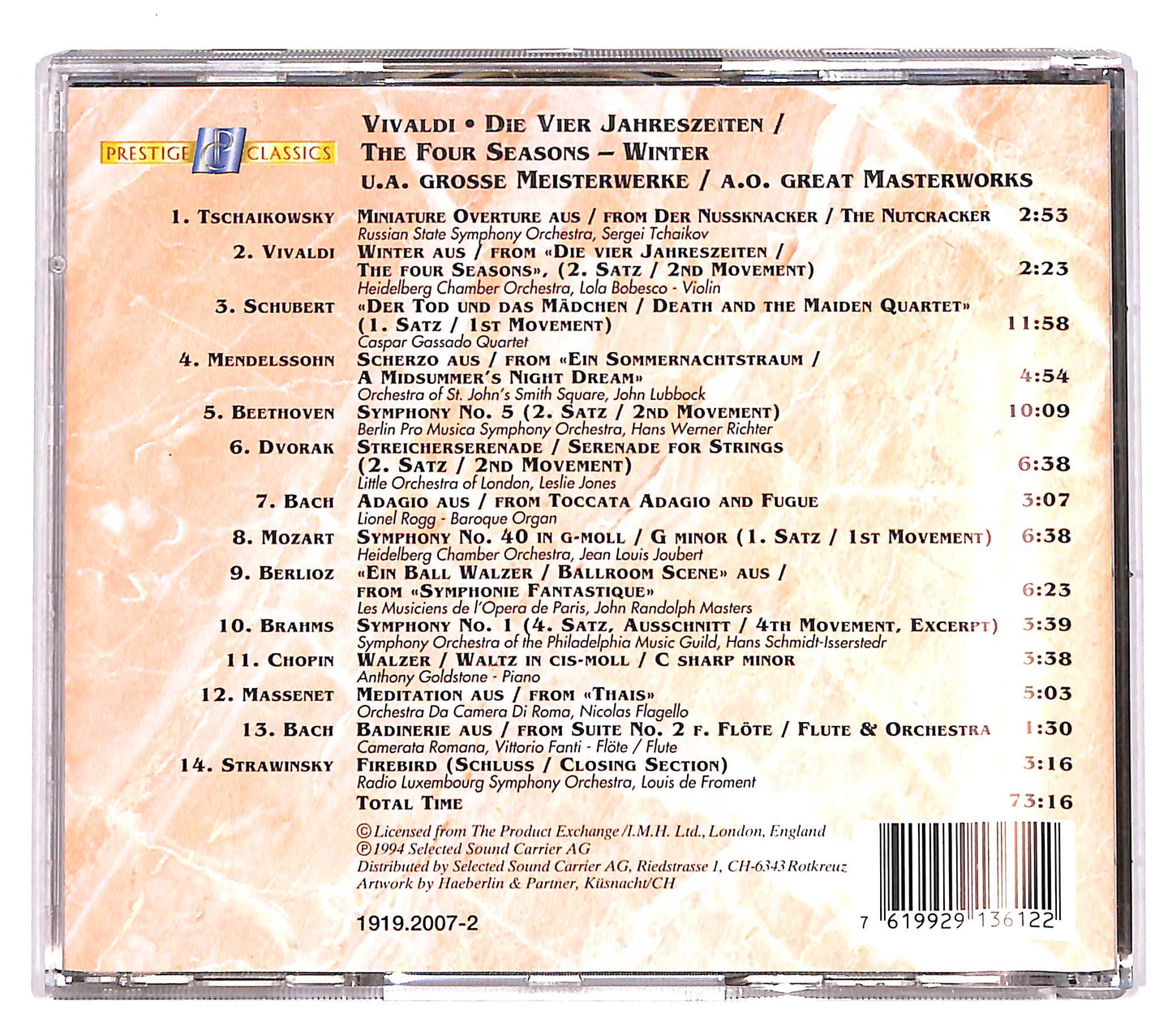 EBOND Prestige Classics -the greatest classics CD CD039558
