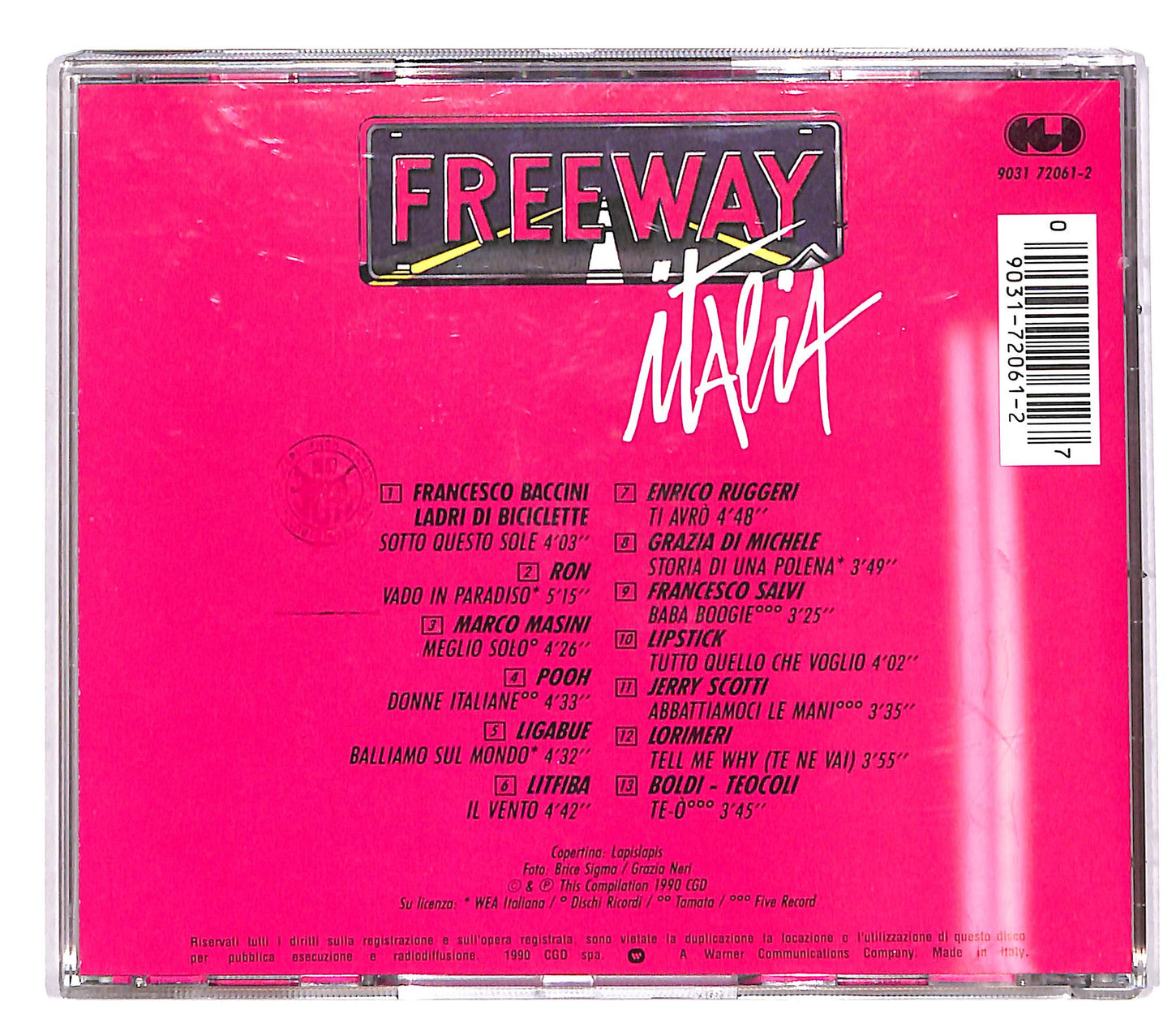 EBOND Various - Freeway Italia CD CD039560