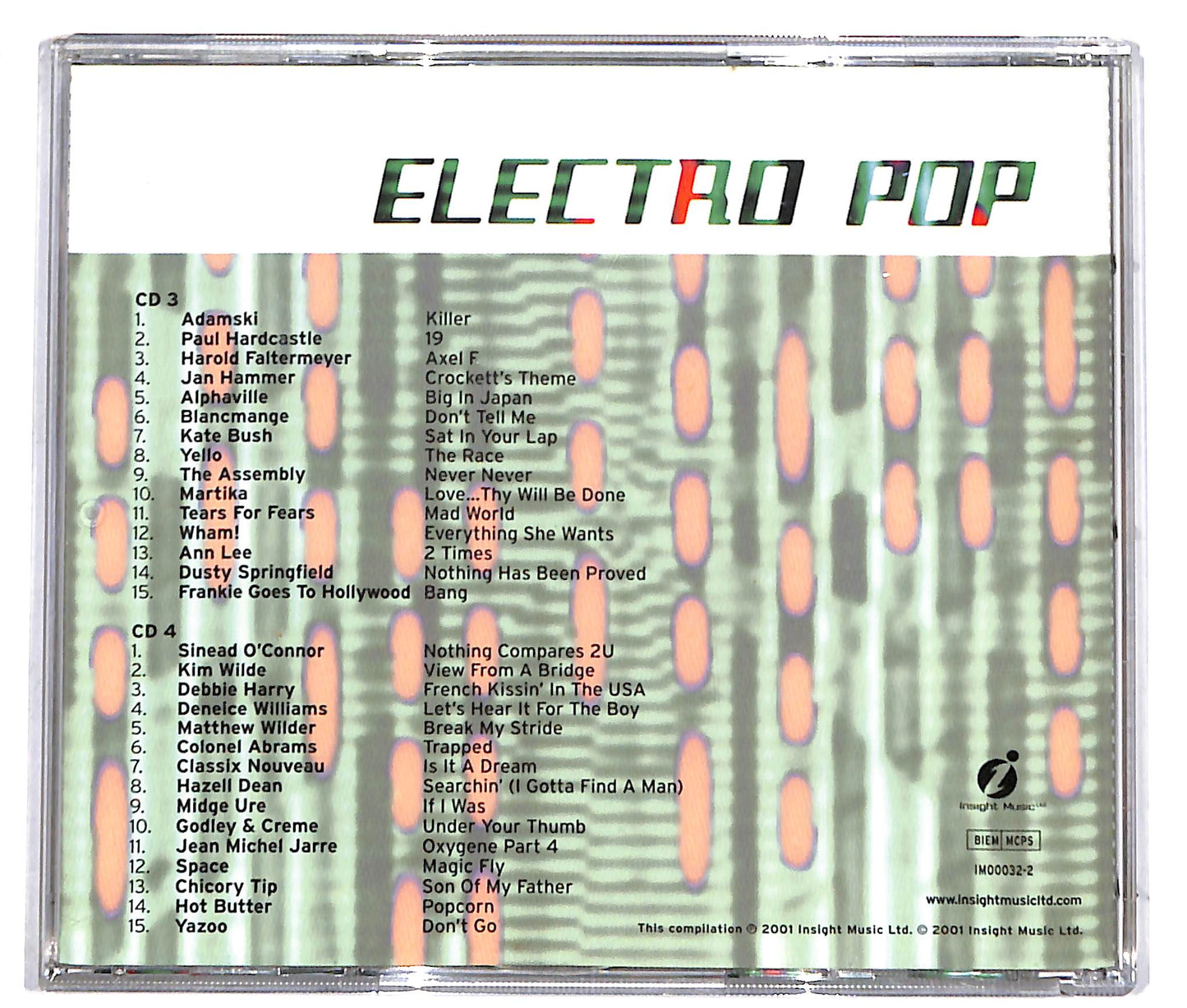 EBOND electro pop - cd 3 e cd 4 CD039607