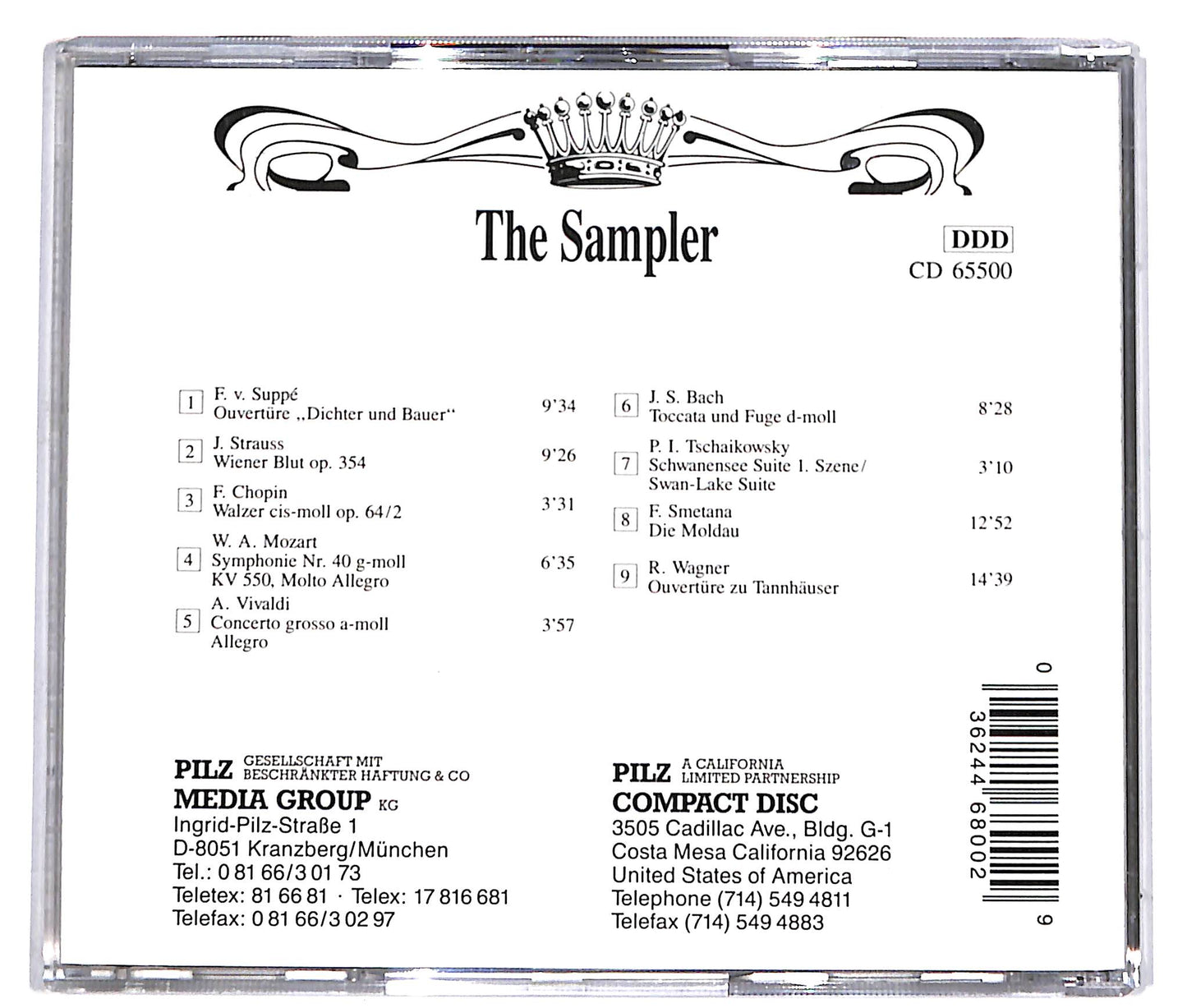 EBOND Royal crown classics - the sampler CD CD039623