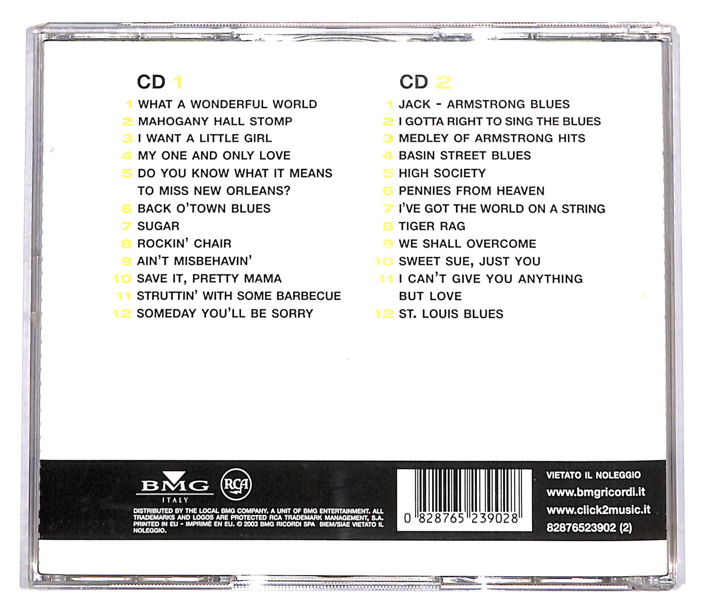 EBOND louis armstrong - il genio del jazz CD CD039647