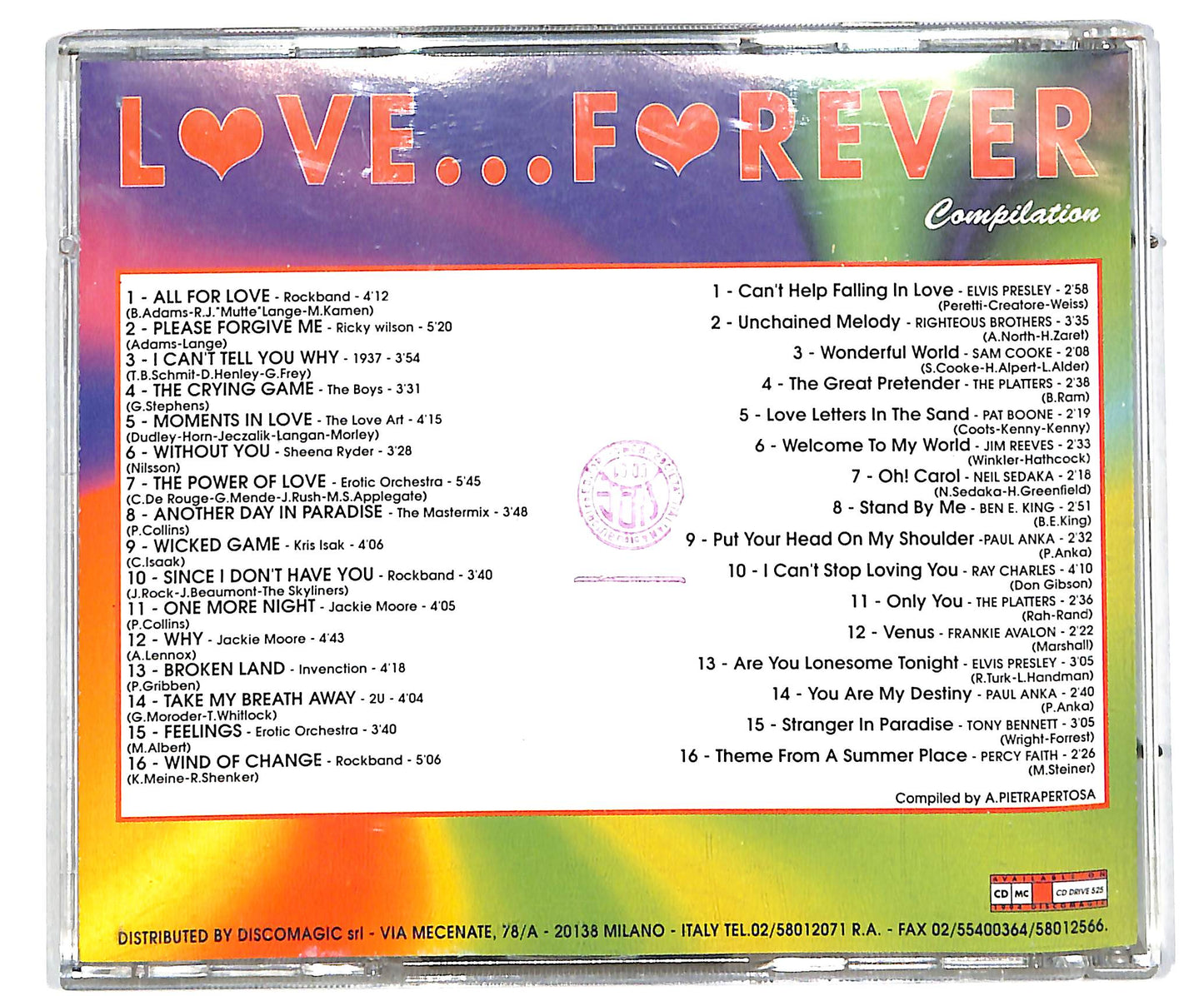 EBOND Love...Forever Compilation 2CD CD039705