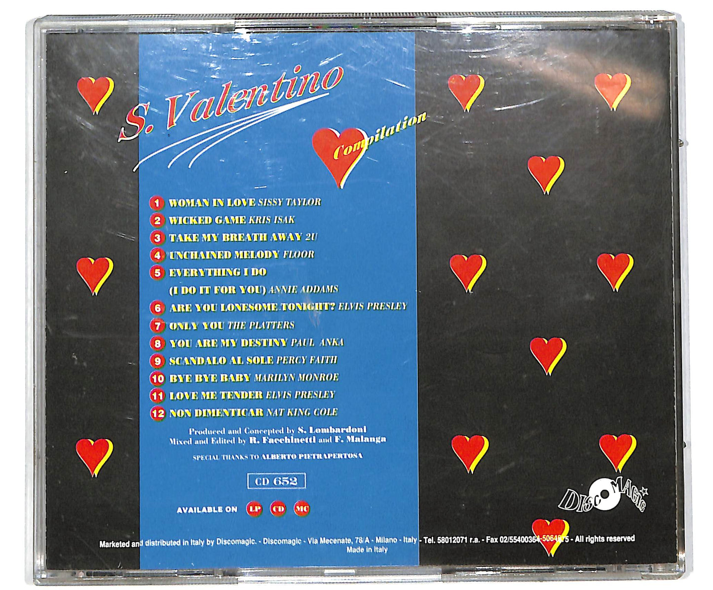 EBOND S.VALENTINO Compilation EDITORIALE CD CD039711