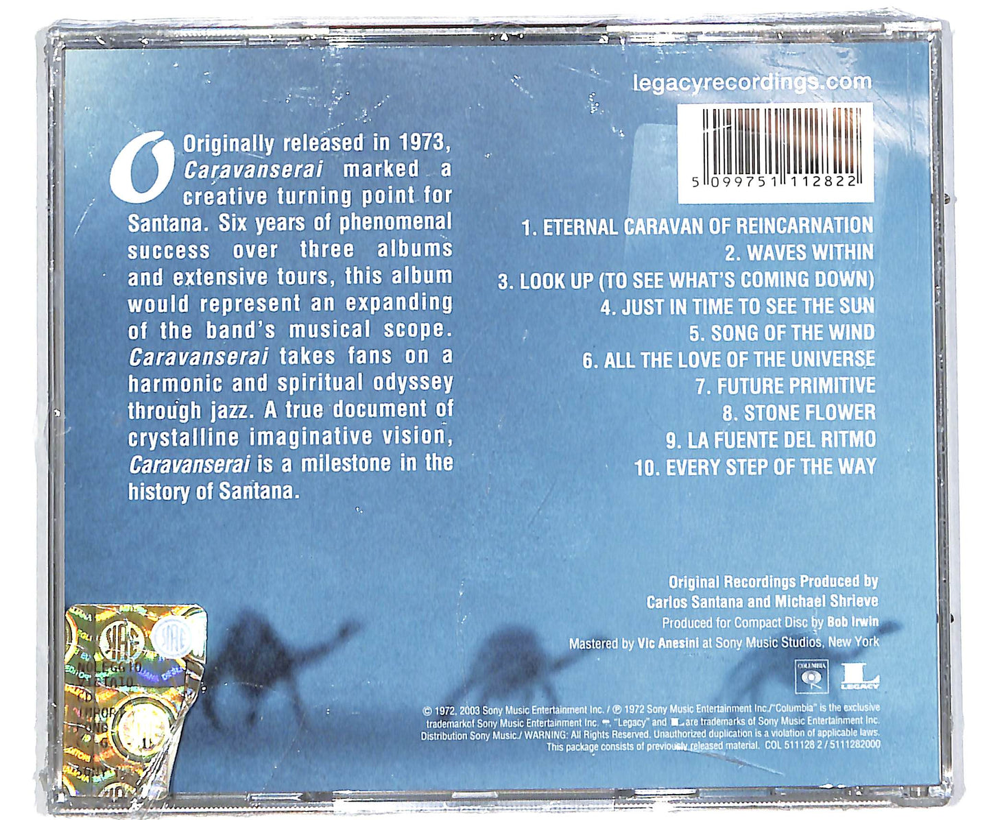 EBOND Santana - Caravanserai CD CD039720