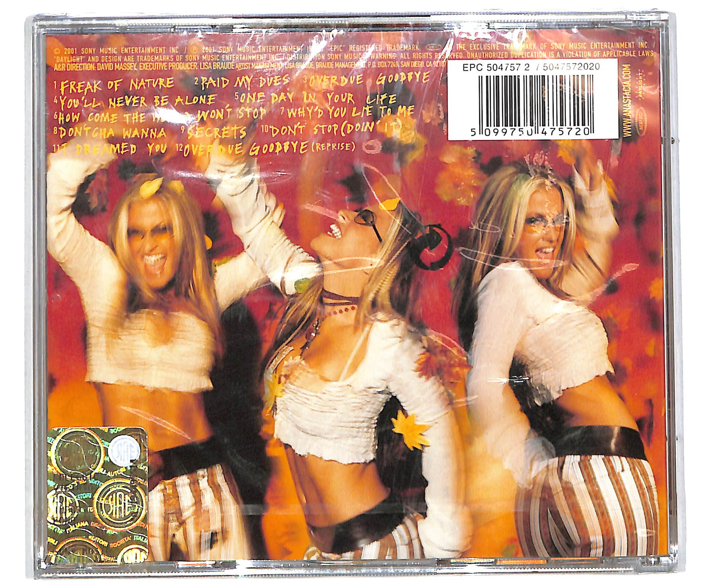 EBOND Anastacia - Freak Of Nature CD CD039726