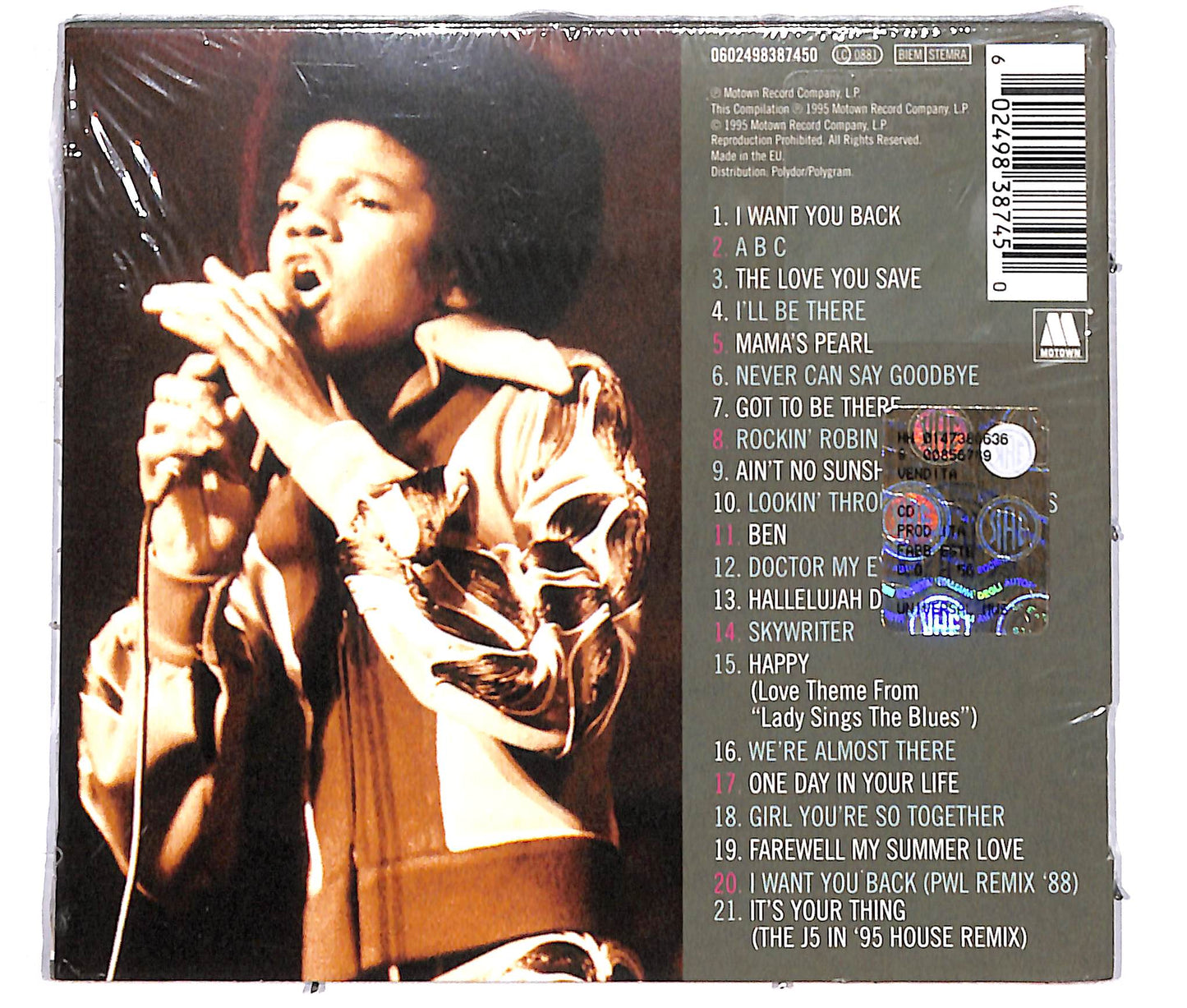 EBOND The Very Best Of Michael Jackson With The Jackson Five CD CD039827