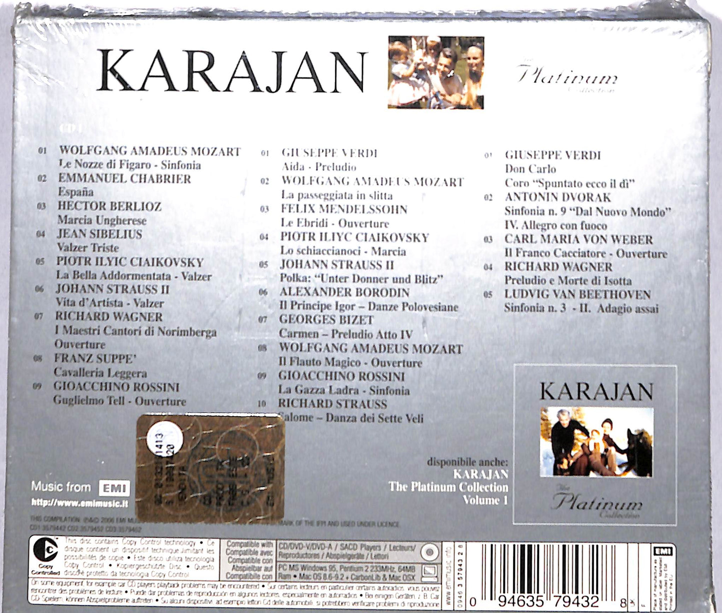 EBOND karajan - platinum collection 2 CD CD039830