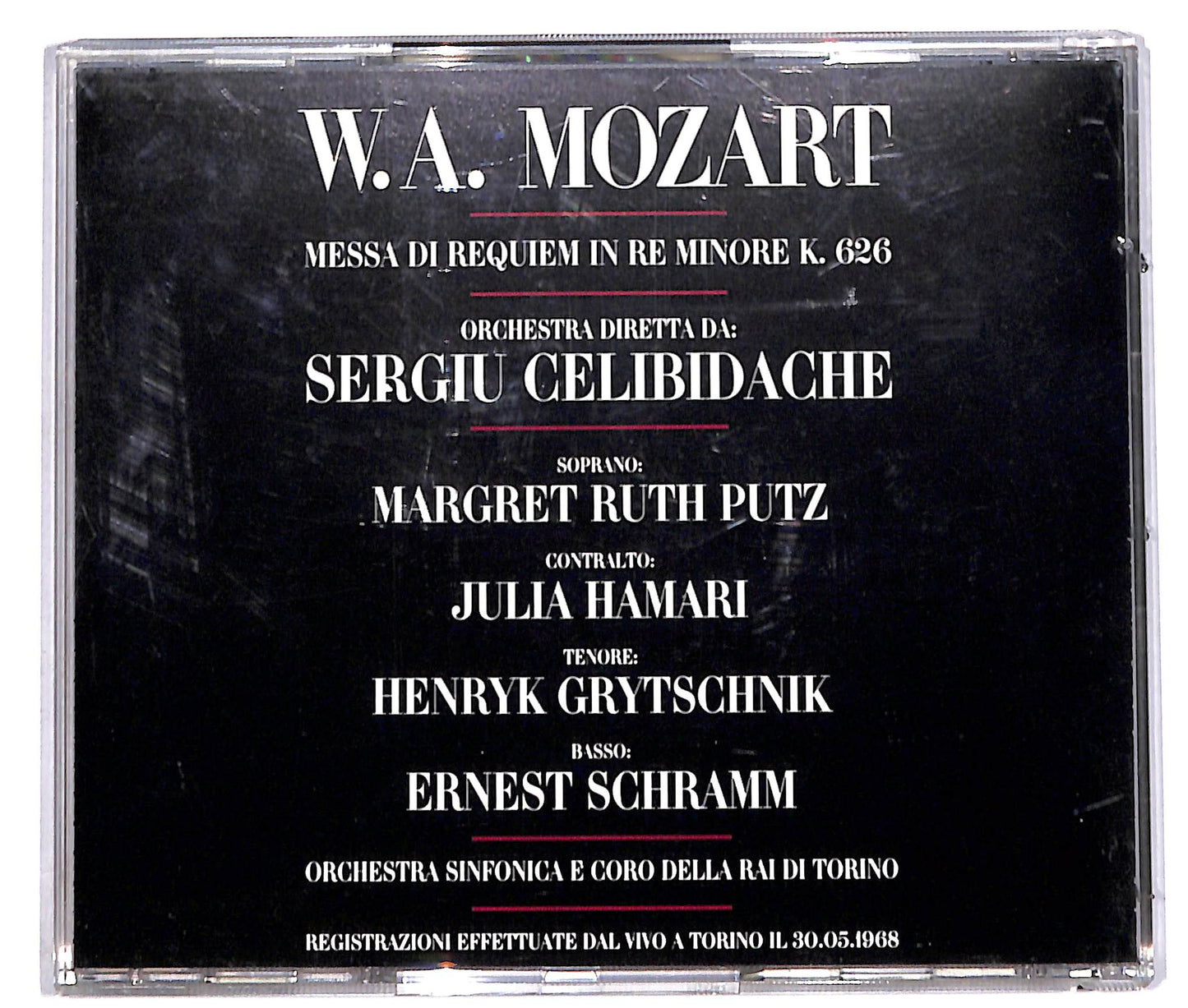 EBOND Messa Di Requiem In Re Minore K. 626 CD CD039834