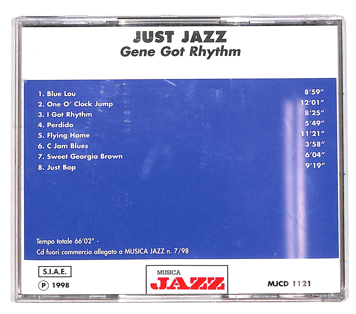 EBOND Various - Just Jazz Gene Got Rhythm EDITORIALE CD CD039904
