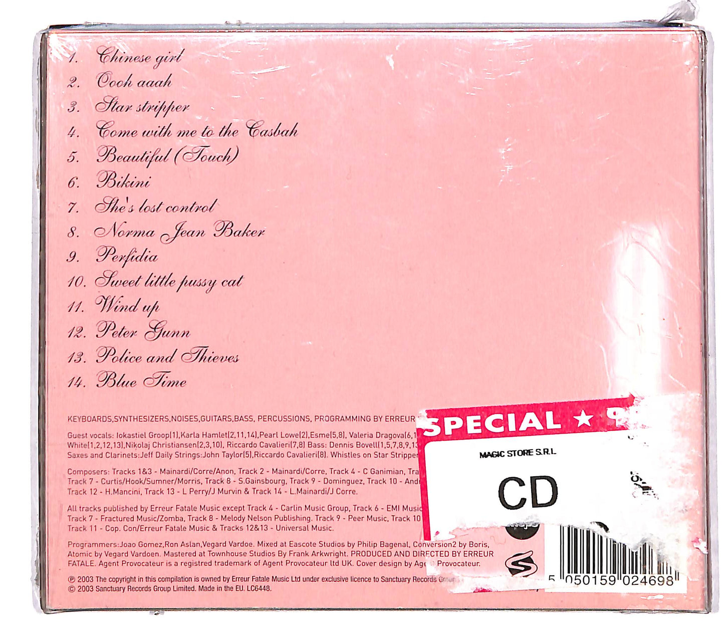 EBOND Various - Agent Provocateur: Peep Show CD CD039934