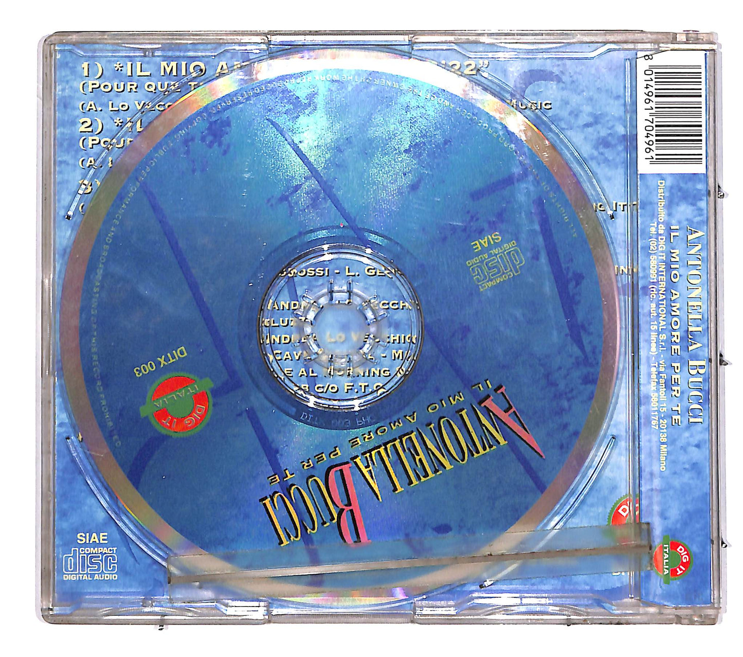 EBOND Antonella Bucci - Il Mio Amore Per Te CD CD039955