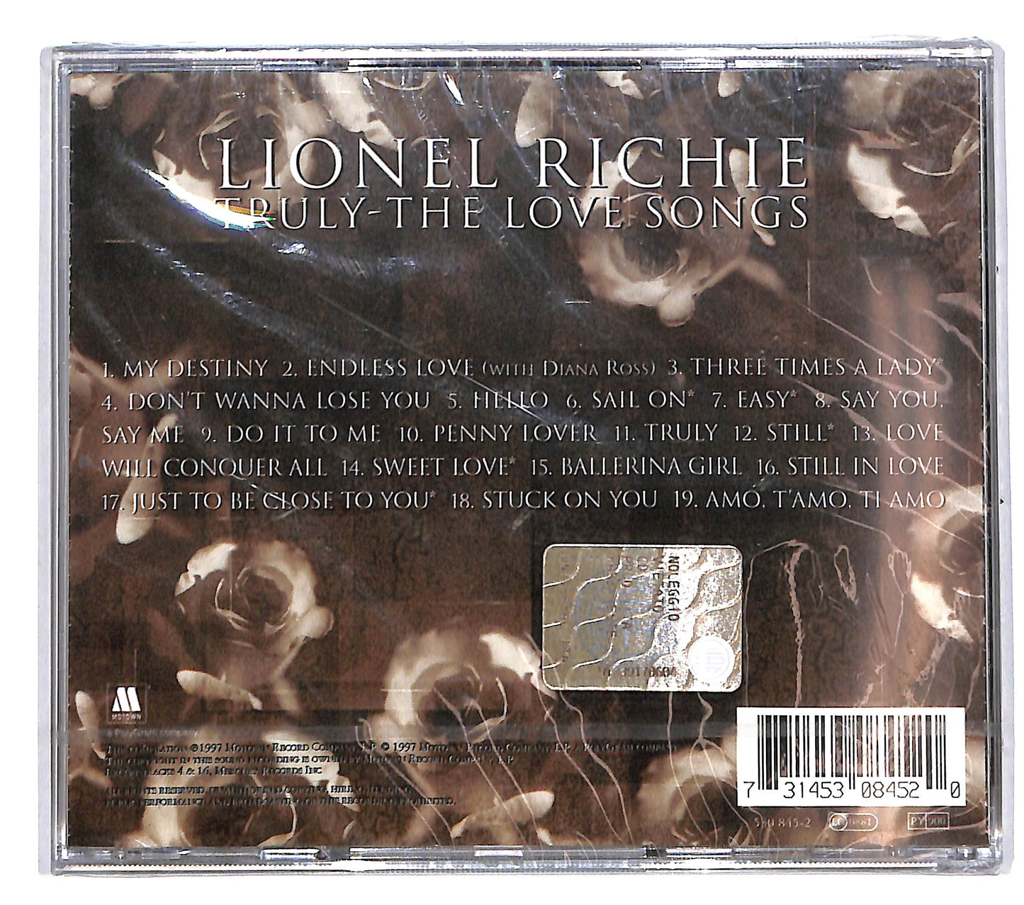 EBOND Lionel Richie - Truly - The Love Songs CD CD039959