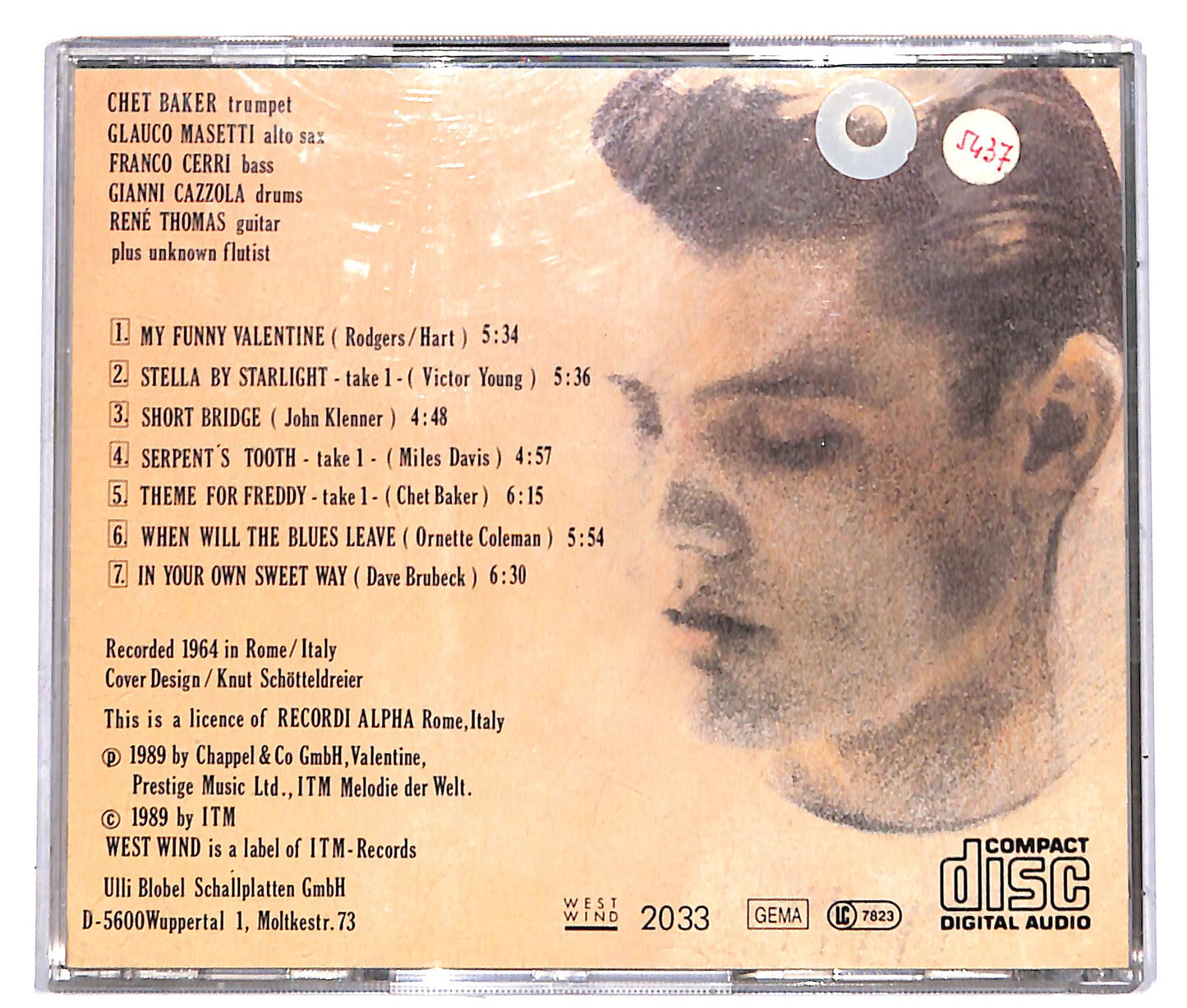 EBOND chet baker - stella by starlight CD CD040021