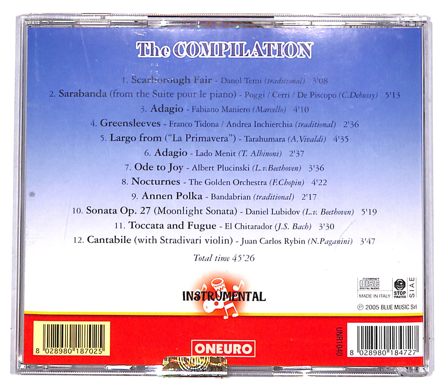 EBOND instrumental - the compilation CD CD040023