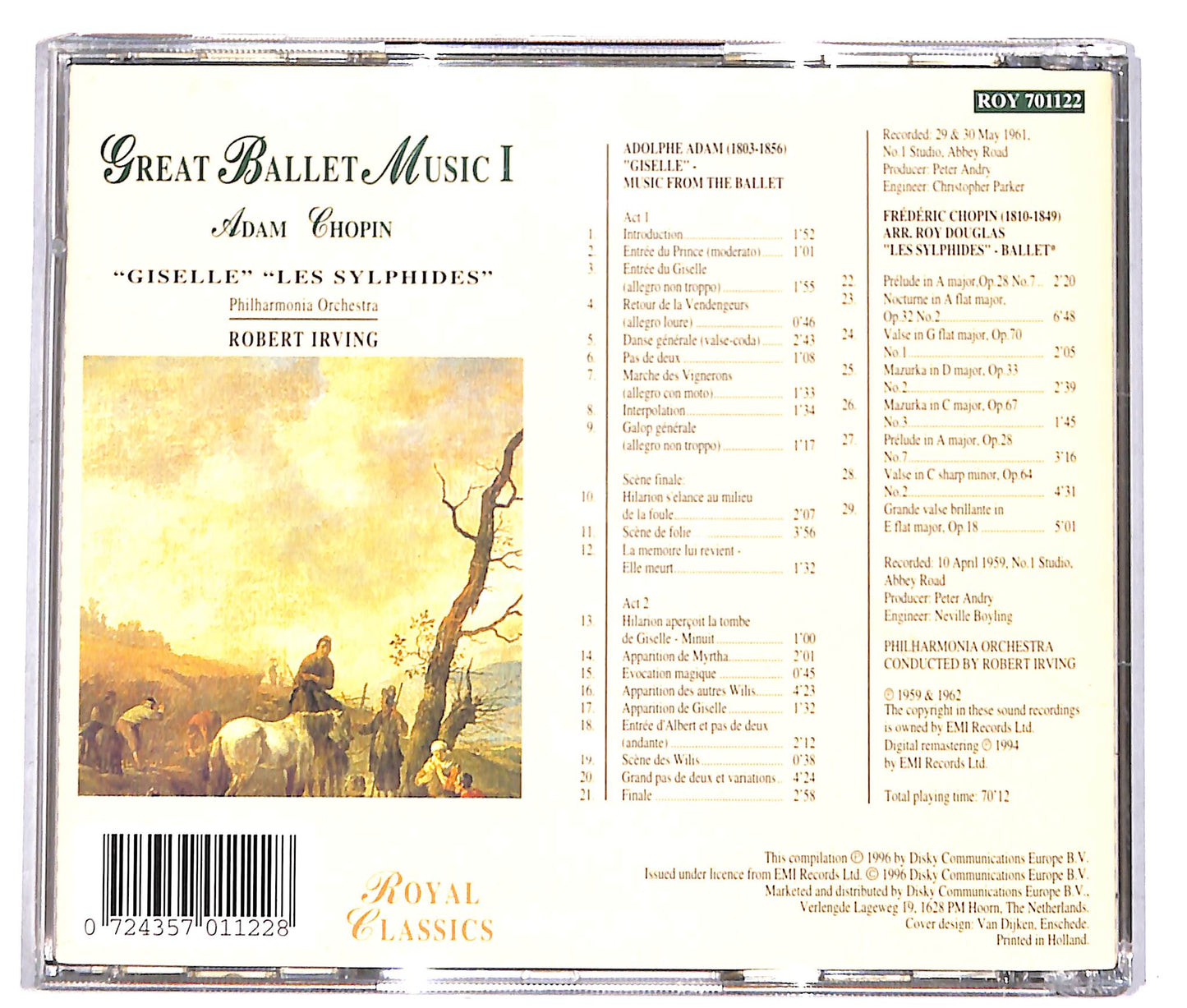 EBOND Great Ballet Music I CD CD040034