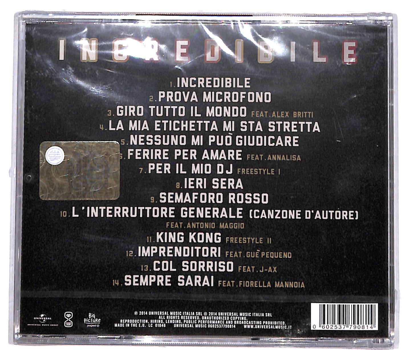 EBOND Moreno - Incredibile CD CD040214