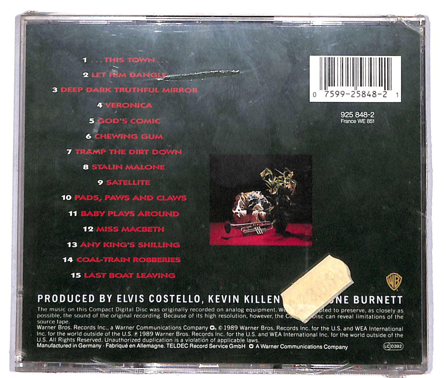 EBOND Elvis Costello - Spike CD CD040241
