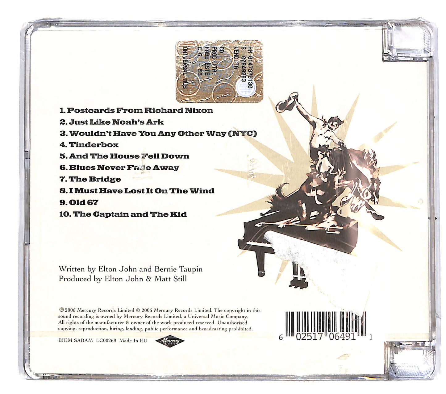 EBOND Elton John - The Captain & The Kid CD CD040338