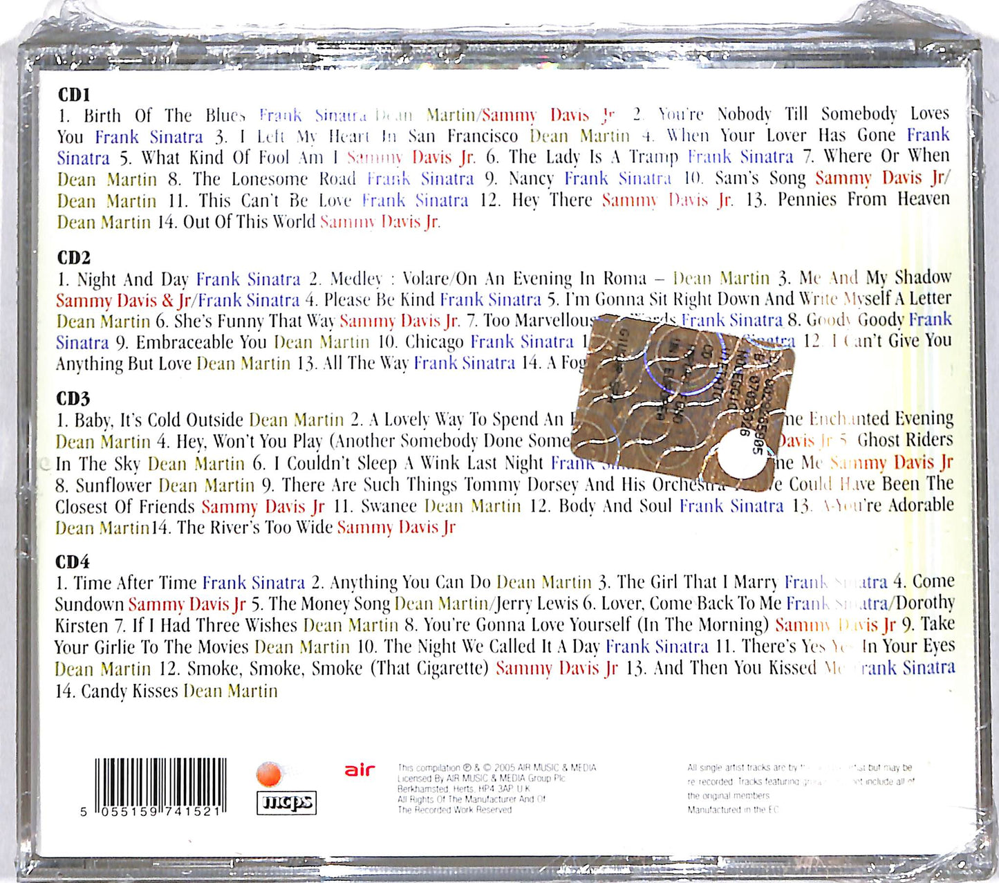 EBOND Various - The Rat Pack CD CD040352