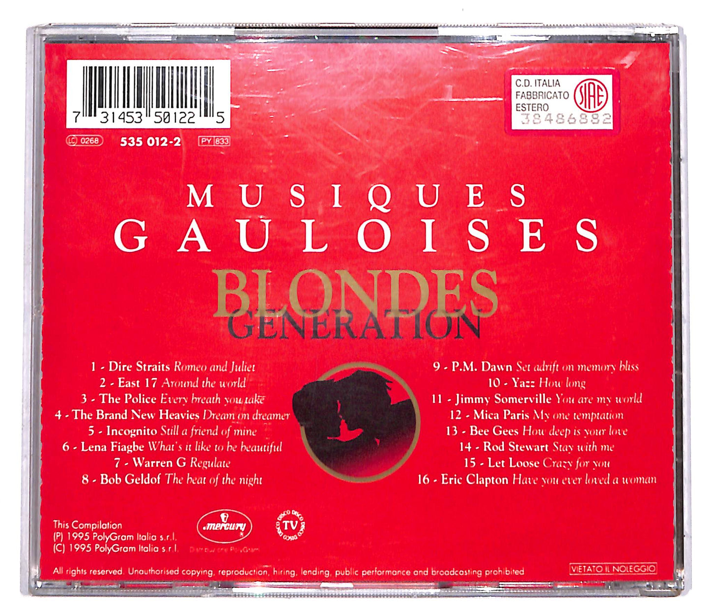 EBOND Musiques Gauloises - Blondes Generation CD CD040443