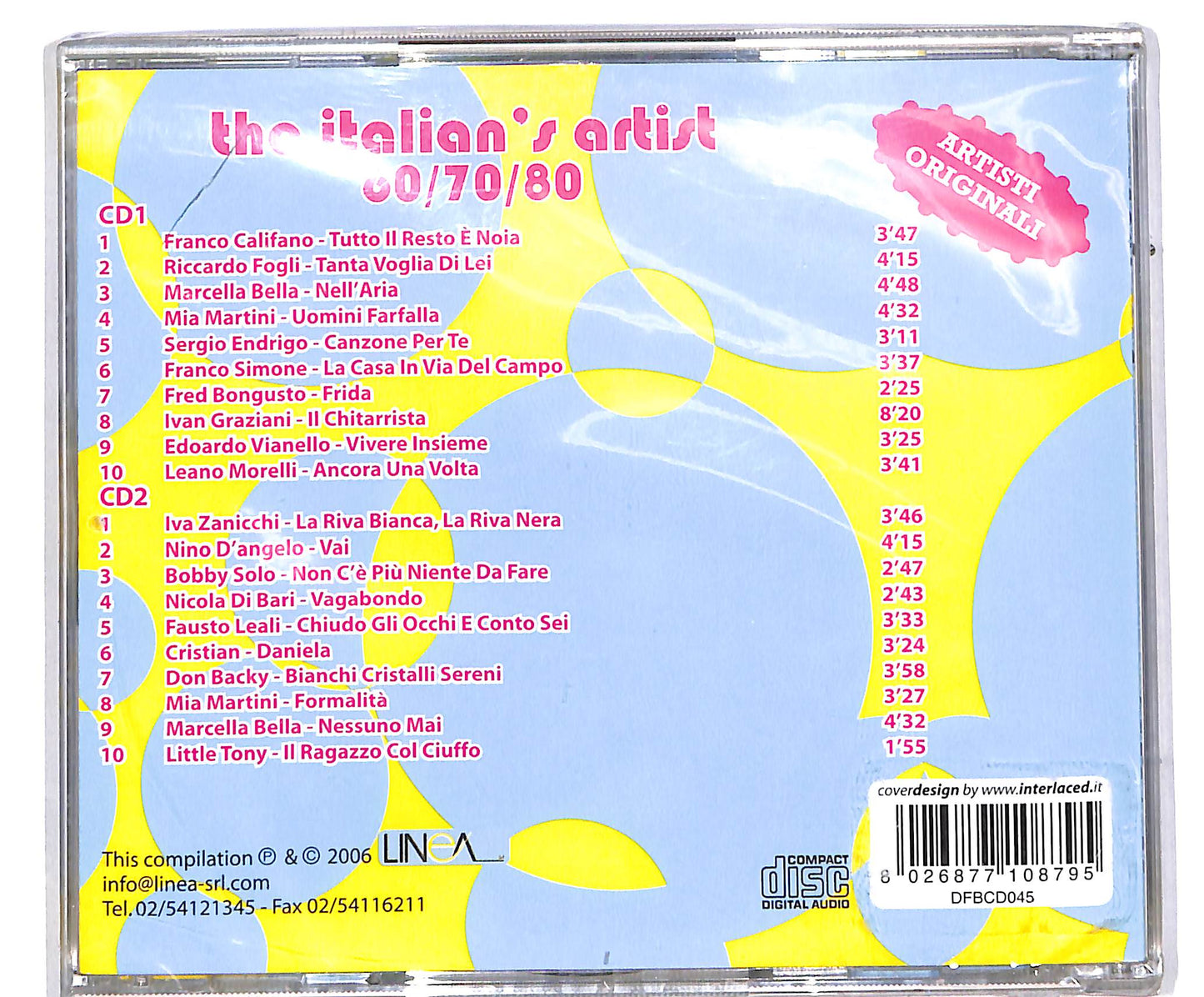 EBOND The Italian's artist 60/70/80 Vol.5 CD CD040501