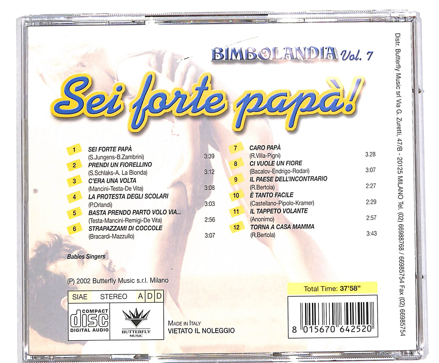 EBOND Bimbolandia vol.7. Sei forte papa! CD CD040510