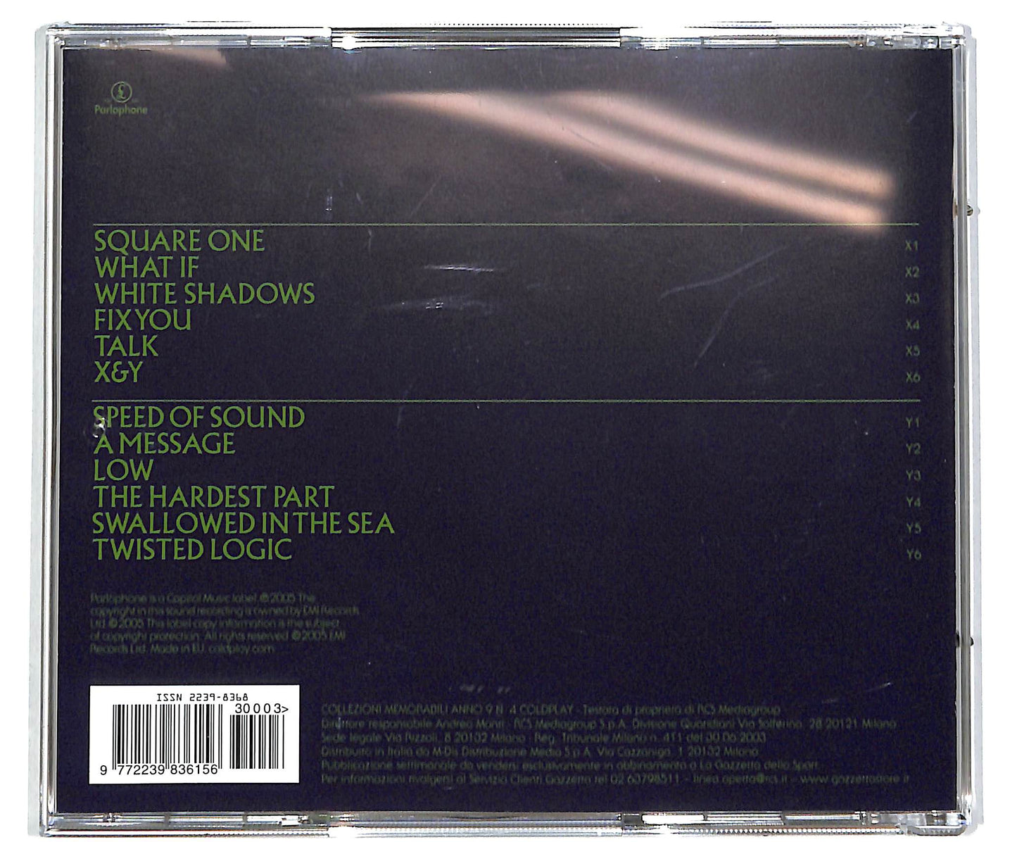EBOND Coldplay - X&Y EDITORIALE CD CD040549