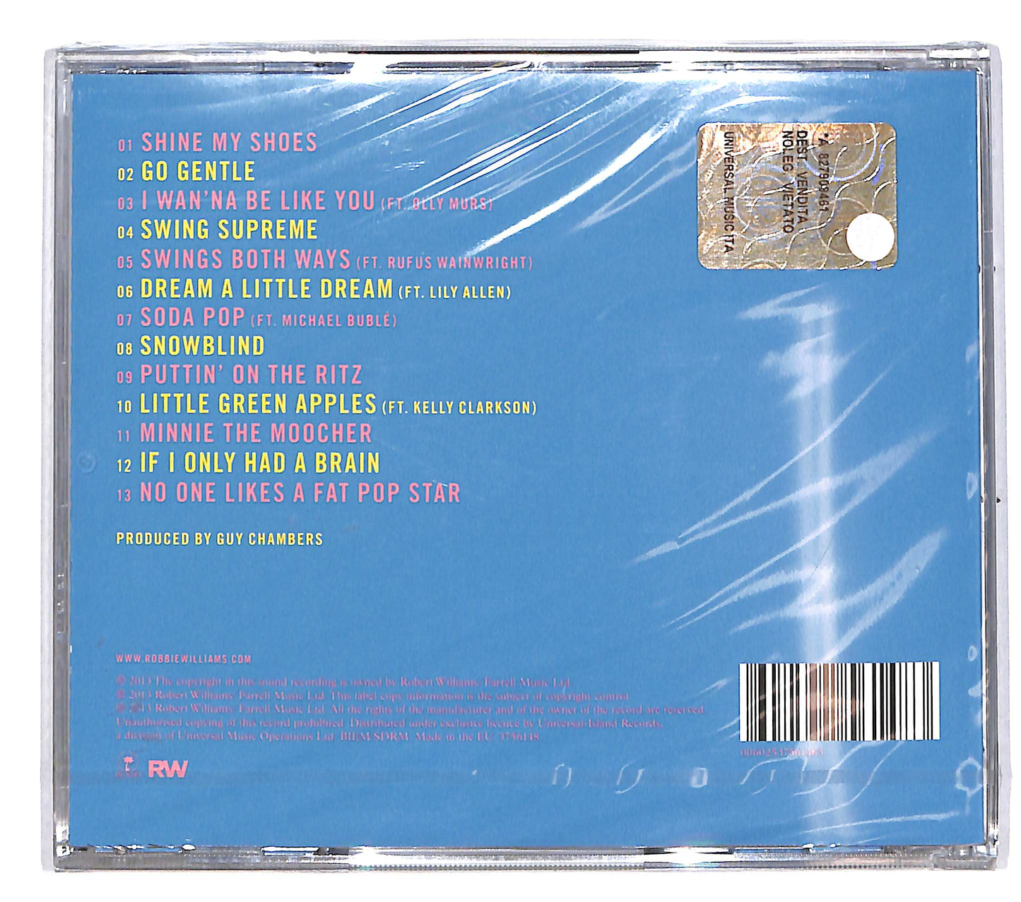 EBOND Robbie Williams - Swings Both Ways CD CD040601