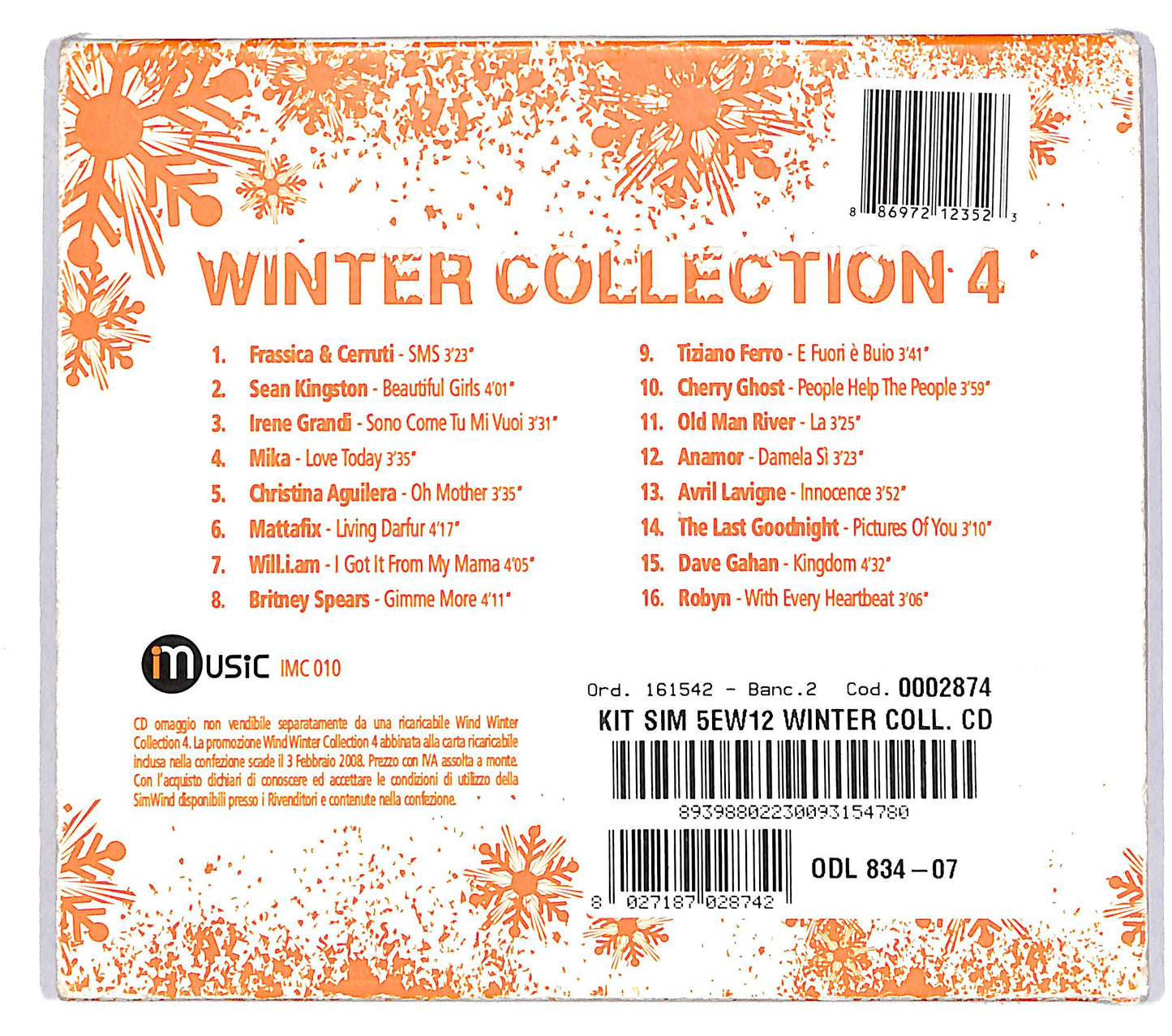 EBOND Various - Winter Collection 4 CD CD040604
