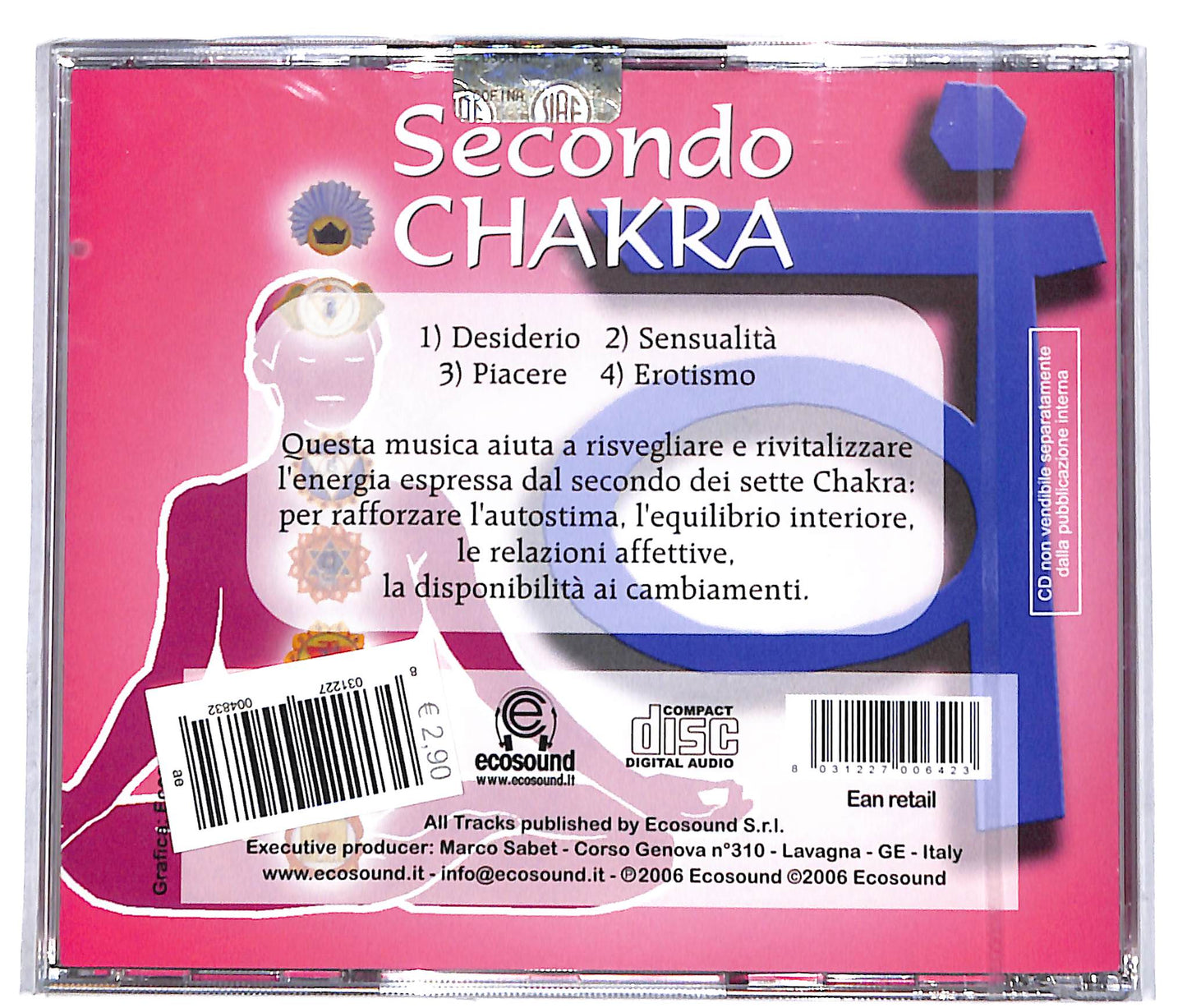 EBOND secondo chakra CD CD040721