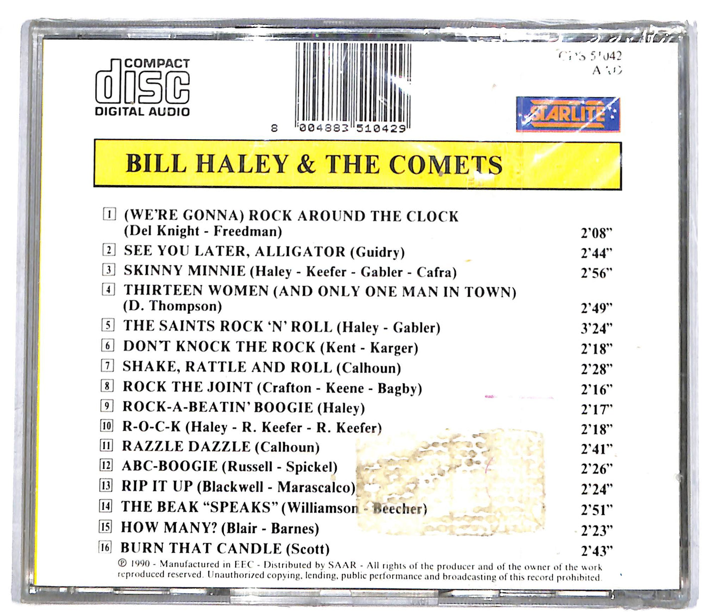 EBOND Bill Haley & The Comets - Rock Around The Clock CD CD040751