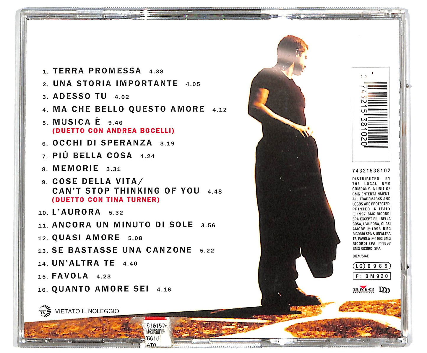 EBOND Eros Ramazzotti - Eros CD CD040818