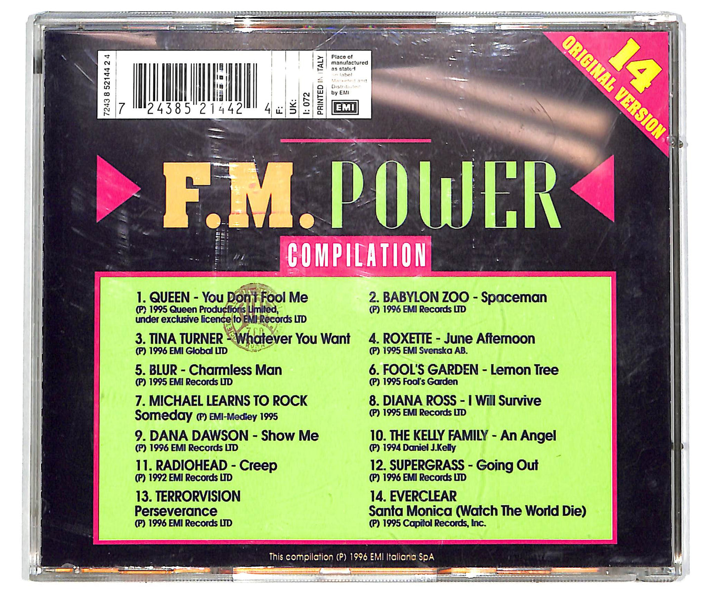EBOND F.M. Power Compilation CD CD040834