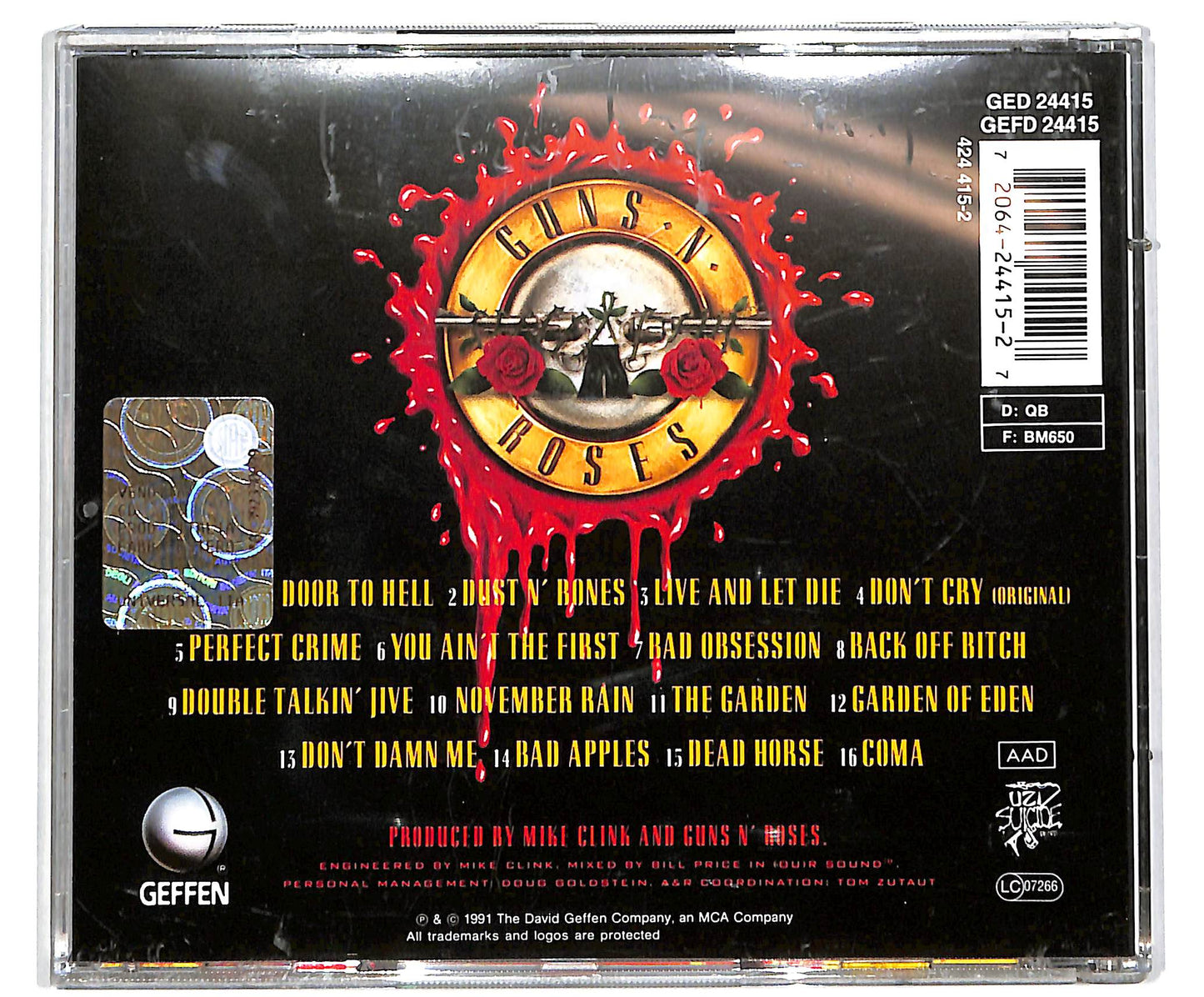EBOND Guns N' Roses - Use Your Illusion I CD CD040846