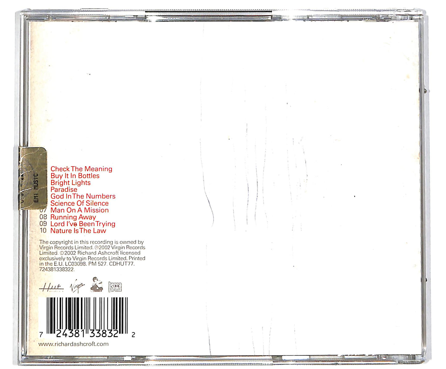 EBOND Richard Ashcroft - Human Conditions CD CD040851