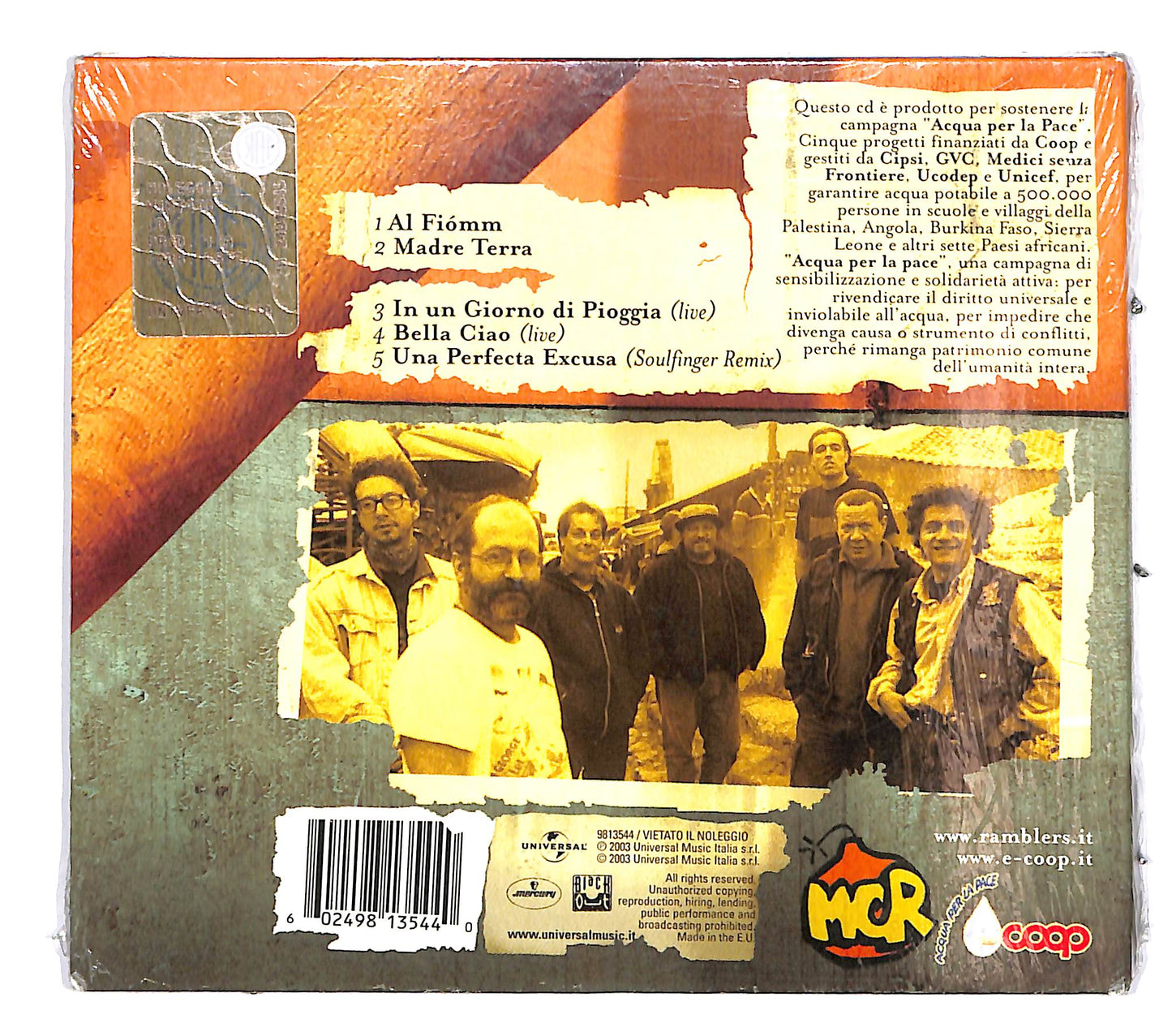 EBOND Modena City Ramblers - Gocce CD CD040913