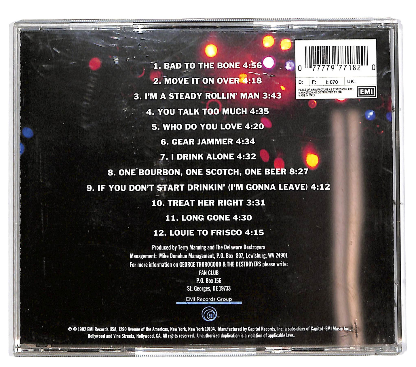 EBOND George Thorogood & The Destroyers - The Baddest Of George CD CD040918