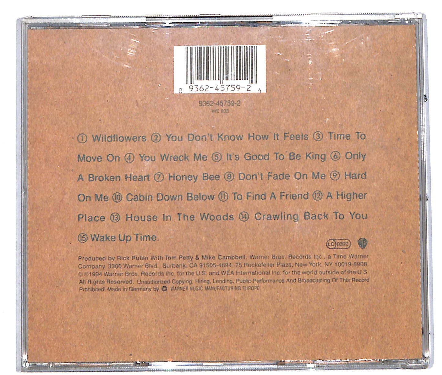 EBOND Tom Petty - Wildflowers CD CD041009