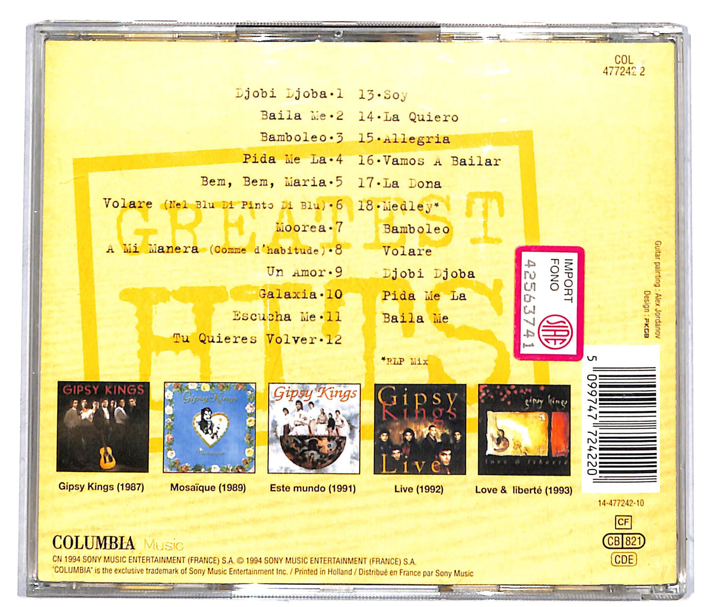 EBOND Gipsy Kings - Greatest Hits CD CD041014