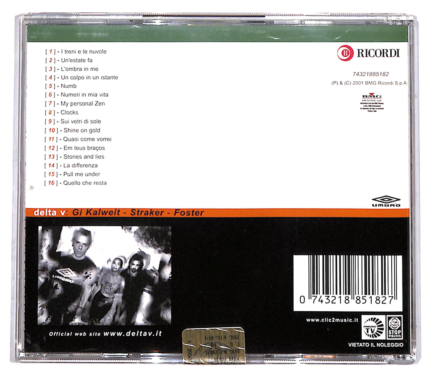 EBOND Delta V - Monaco '74 CD CD041054