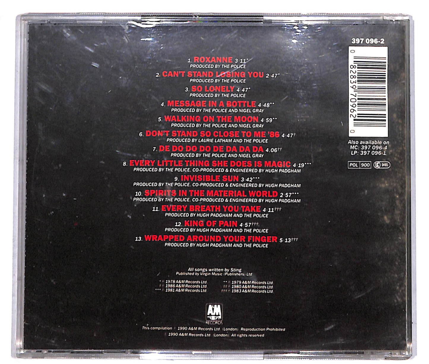 EBOND The Police - Their Greatest Hits CD CD041059