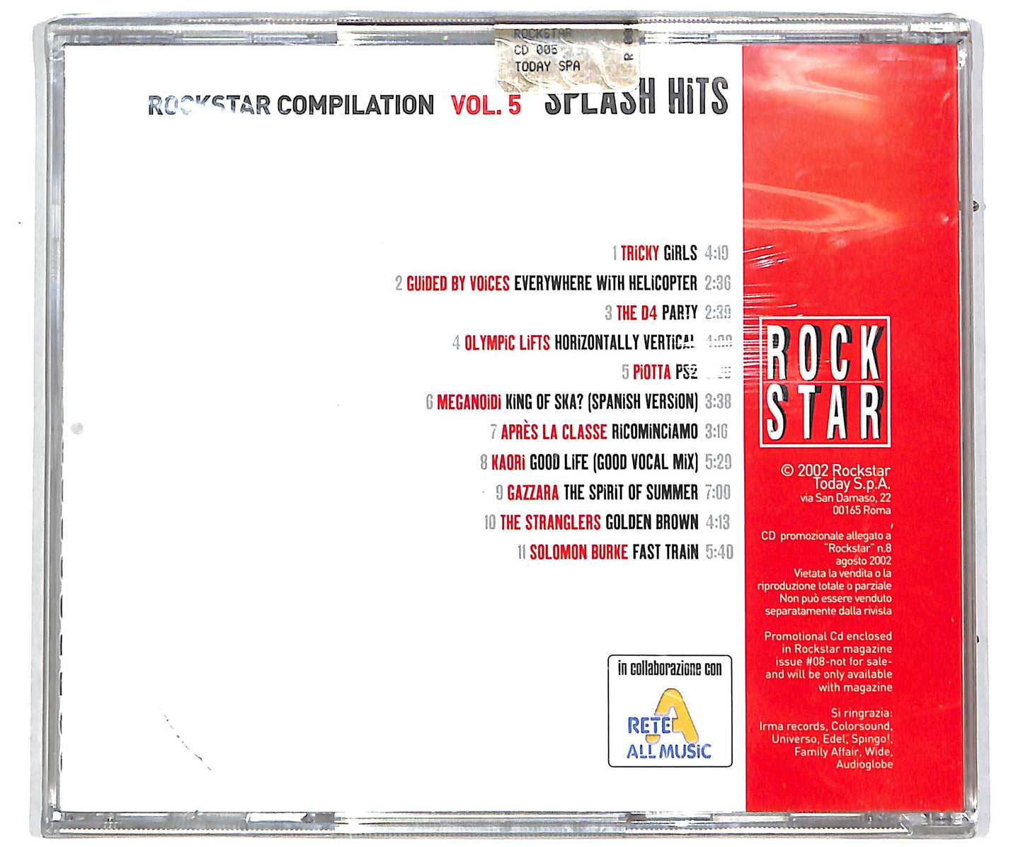 EBOND Rockstar Compilation Volume 5 - Splash Hits CD CD041147