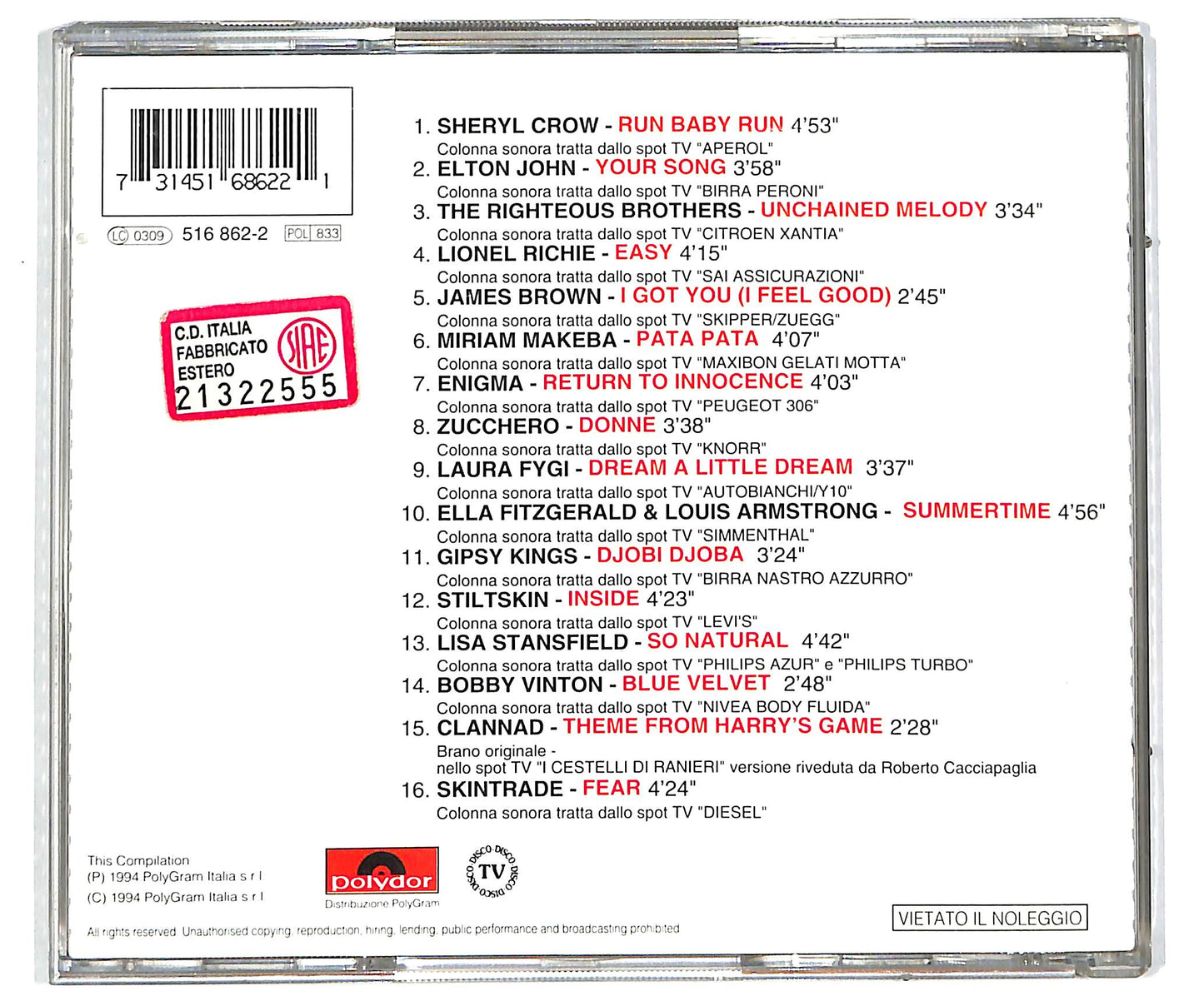 EBOND Top Of The Spot CD CD041156