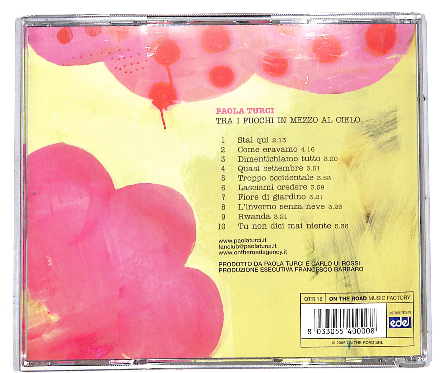 EBOND Paola Turci - Tra I Fuochi In Mezzo Al Cielo CD CD041234